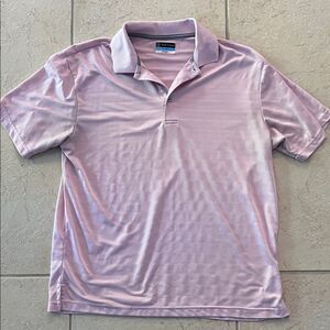 IZOD Men's Light Pink Polo Shirt